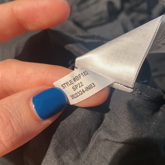 J.Crew Black Spaghetti Strap Ruffle Dress - Picture 11 of 12